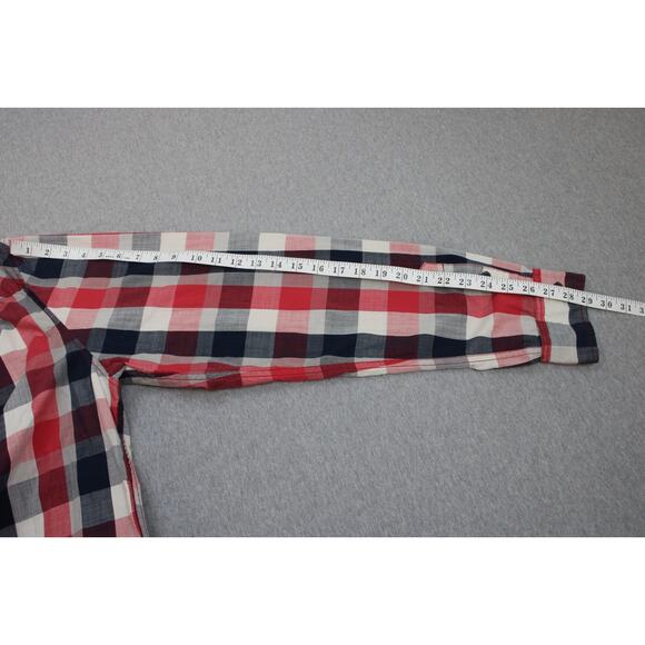 Buffalo David Bitton Shirt Men's XXL 100% Cotton Button-Up Plaid Long Sleeve - Picture 7 of 7